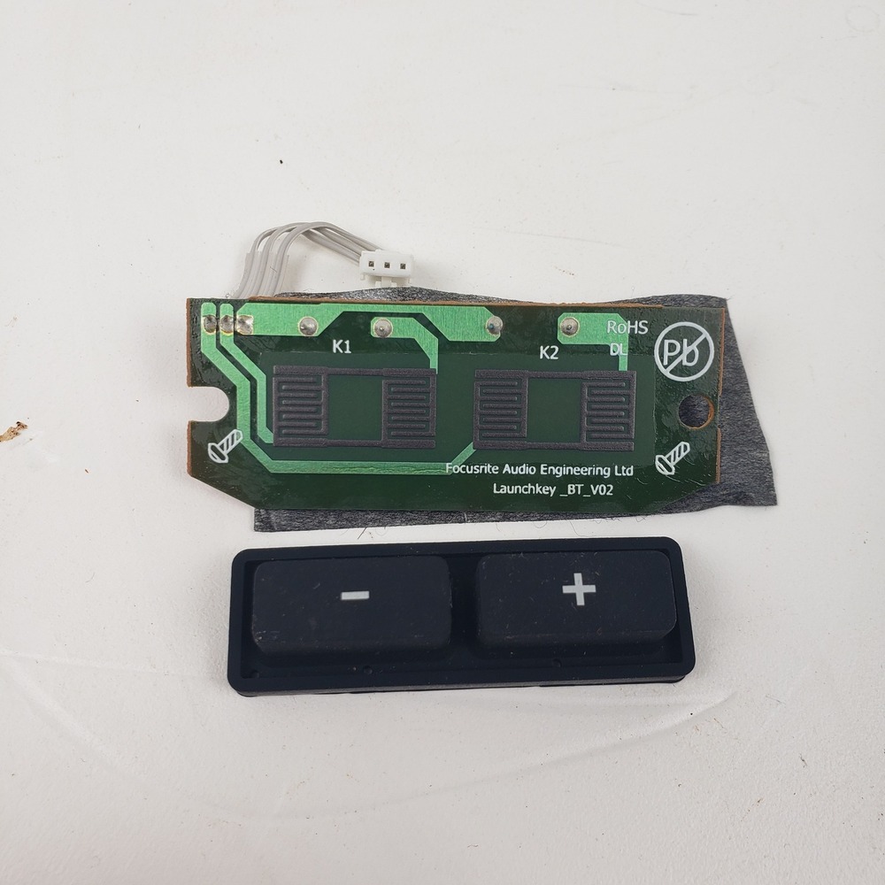 Novation Launchkey 49 MK3 Octave Button Board PCB & Rubber Pad Launchkey_BT_V02